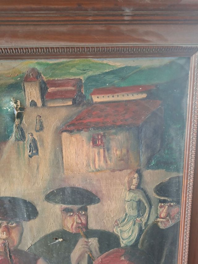 Cuadro lienzo: Temas Vascos