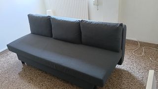 Sofá cama Ikea Alvdalem gris