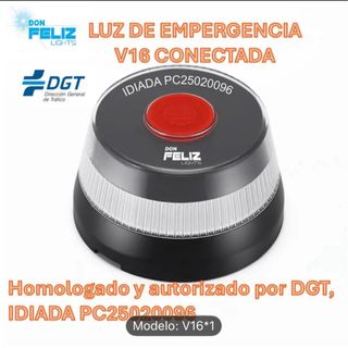 Baliza V16 Geolocalizada - Luz Emergencia