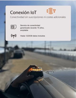 Baliza V16 Geolocalizada - Luz Emergencia