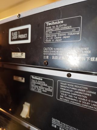 Equipo música Technics EH750