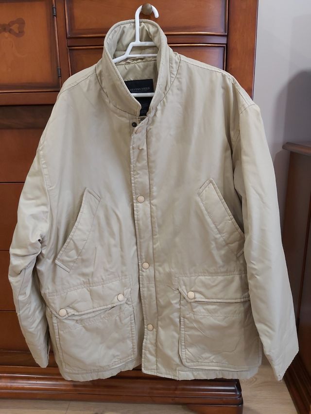 Parka hombre Talla L. Impermeable
