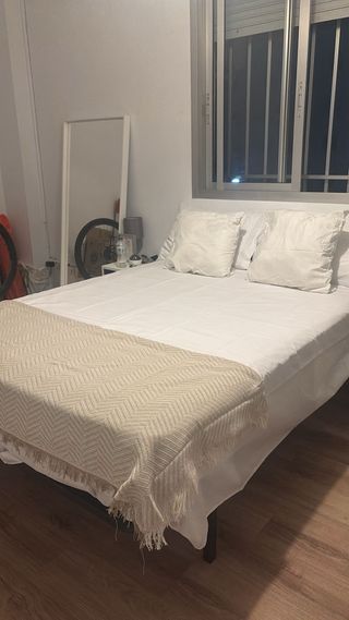 Somier y colchón 135cm