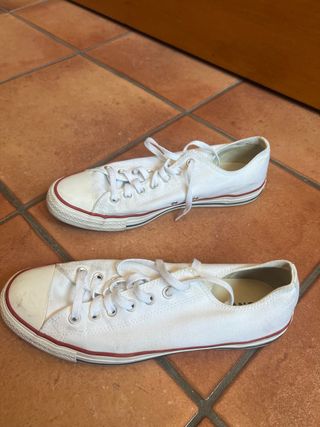 Converse blancas - zapatillas unisex
