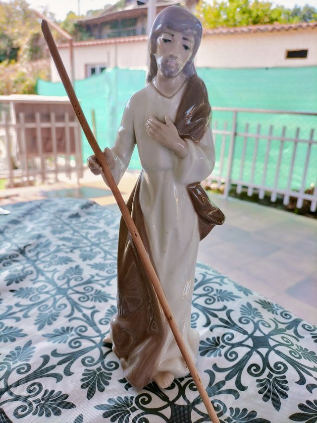 Figura Jesús Pastor - Porcelana