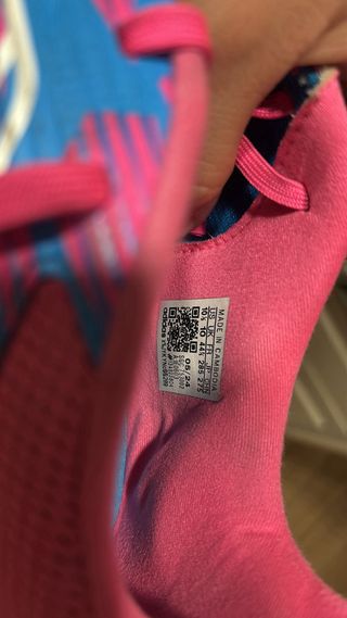 Botas fútbol Adidas F50 - Rosa Azul