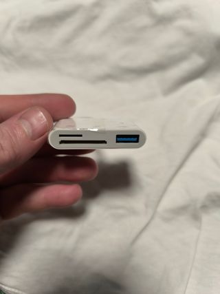 Adaptador Cartão SD para iPhone/USB