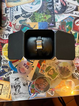Braccialetto Police pelle nero