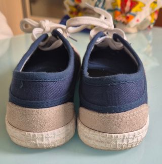 Zapatillas Kawasaki - Azul y Blanco 