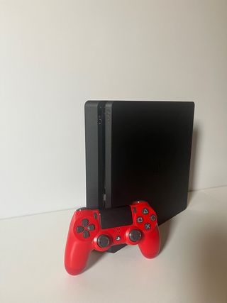PS4 Slim 500GB + mando rojo