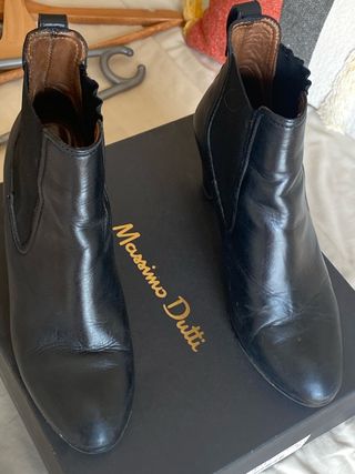 Botines Massimo Dutti negros