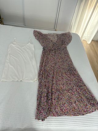 Vestido floral multicolor - Talla única