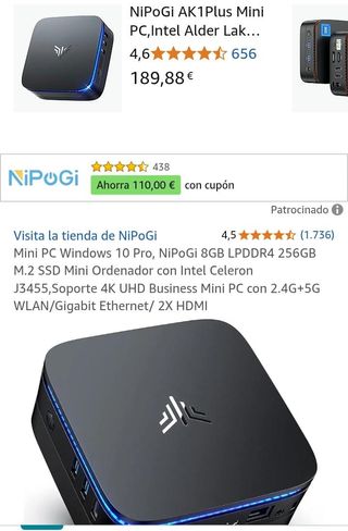 NiPoGi AK1Plus Mini PC