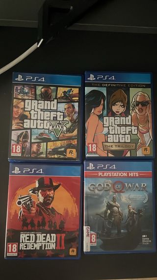 PS4 (PlayStation 4): Pack 4 juegos