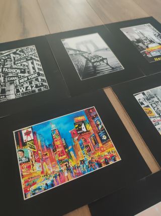 6 Láminas Decorativas Nueva York