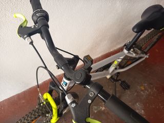 Bicicleta Btwin 20" blanca