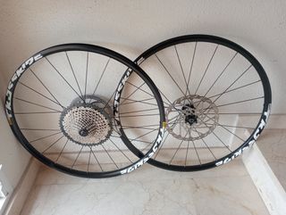 llantas gravel Mavic Cross QR9, HG, 27,5,12 Vel, 6
