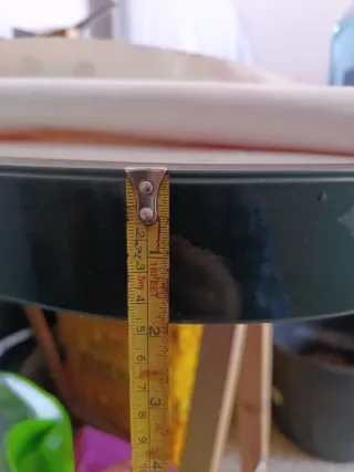 Gran Mesa jardín verde y blanco