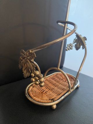 Set portabottiglie & portaposate vintage