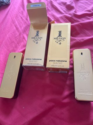 Paco Rabanne 1 Million - 2 confezioni da 100 ml vuote
