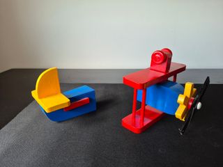 Estores de tela enrollables - azul y verde lima