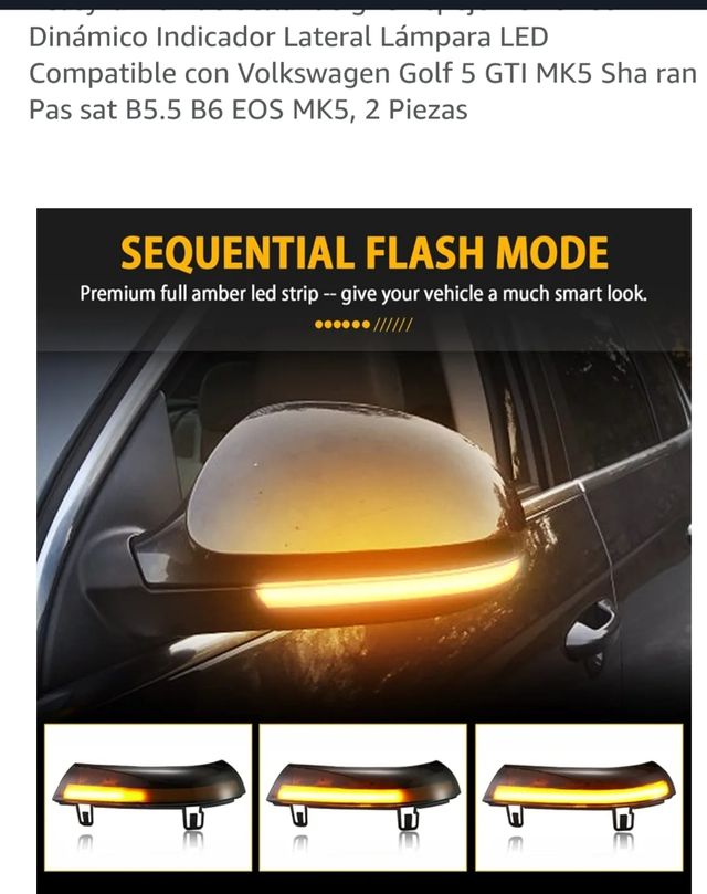 Intermitentes LED Golf MK5 GTI