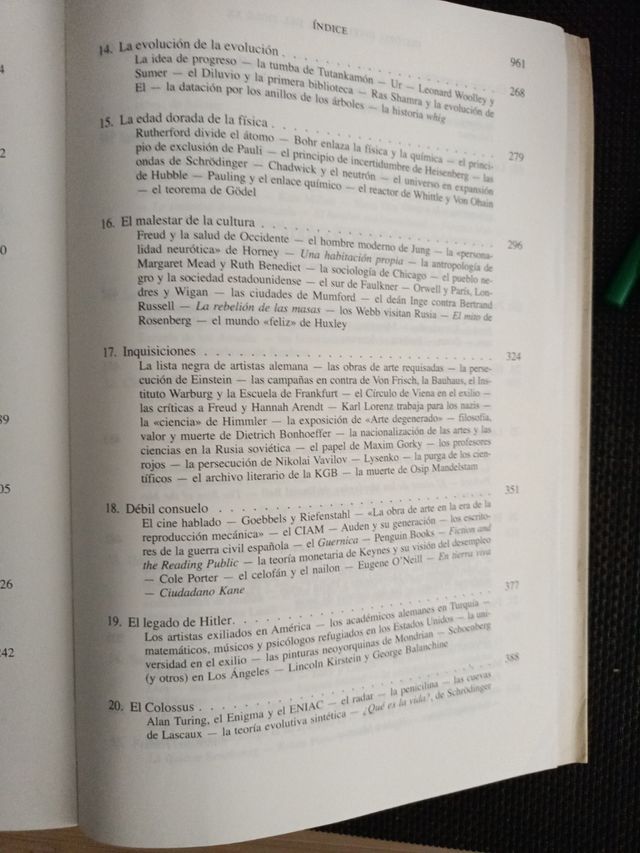 Historia intelectual S. XX