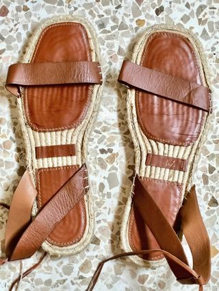 Sandalias esparto