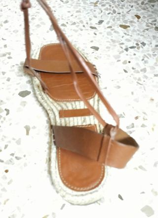 Sandalias esparto