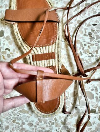 Sandalias esparto