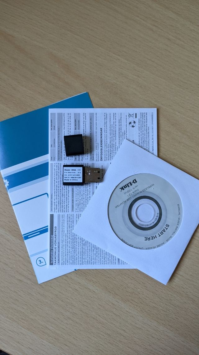 Adaptador WiFi D-Link DWA-131 N300