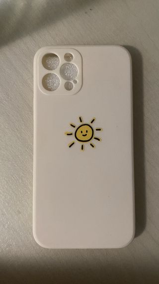 Funda iPhone 14 Pro - Blanca con diseño de Sol