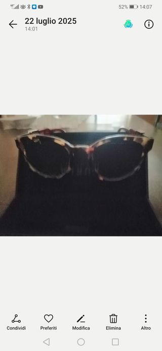 Occhiali Furla multicolor