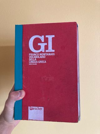 Vocabolario della lingua greca 