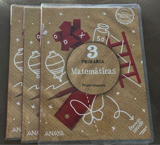 matemáticas 3 primaria por trimestre