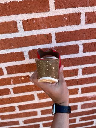 Sandalias rojas con plataforma , nuevas
