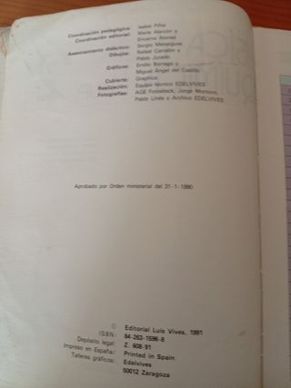 Fisica y Quimica, 2 Bup