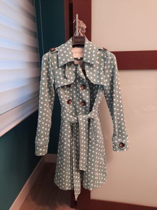 Gabardina Kling L - Verde lunares