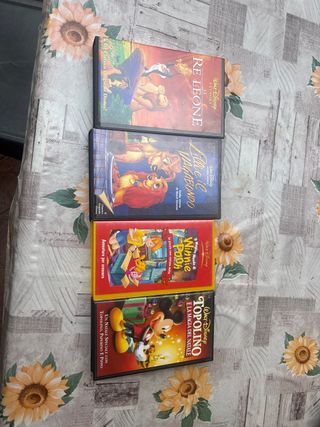 VHS Disney classici: Il Re Leone, Lilli e il Vagab