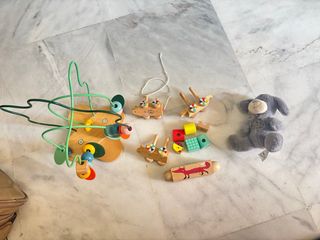 Juguetes madera niños pequeños