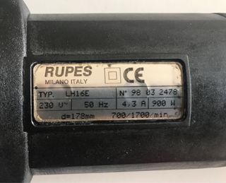 Pulidora RUPES 12000 RPM