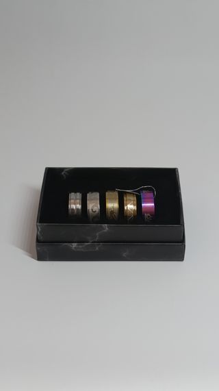 Pack 5 anillos - Talla 21