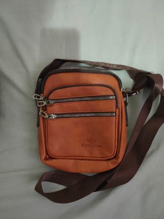 Bolso bandolera Kenny Jones Marrón