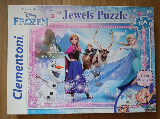 Puzzle Frozen 104 piezas