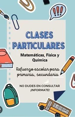 Profesor de Matemáticas, física y química