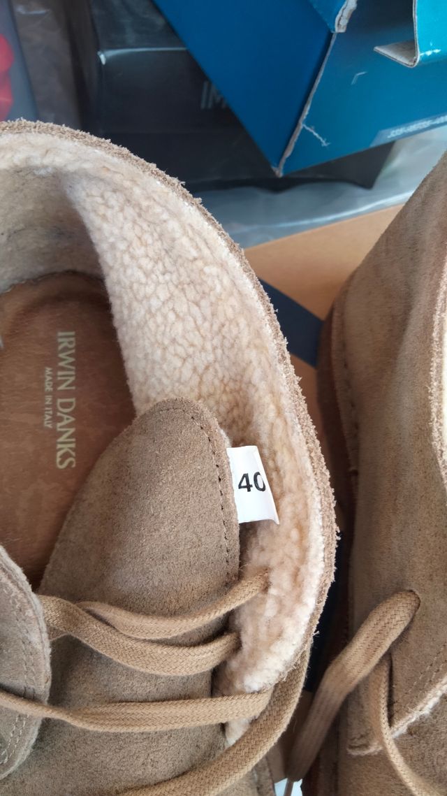Scarpe IRWIN DANKS beige