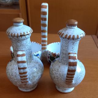 Set olio e aceto vintage