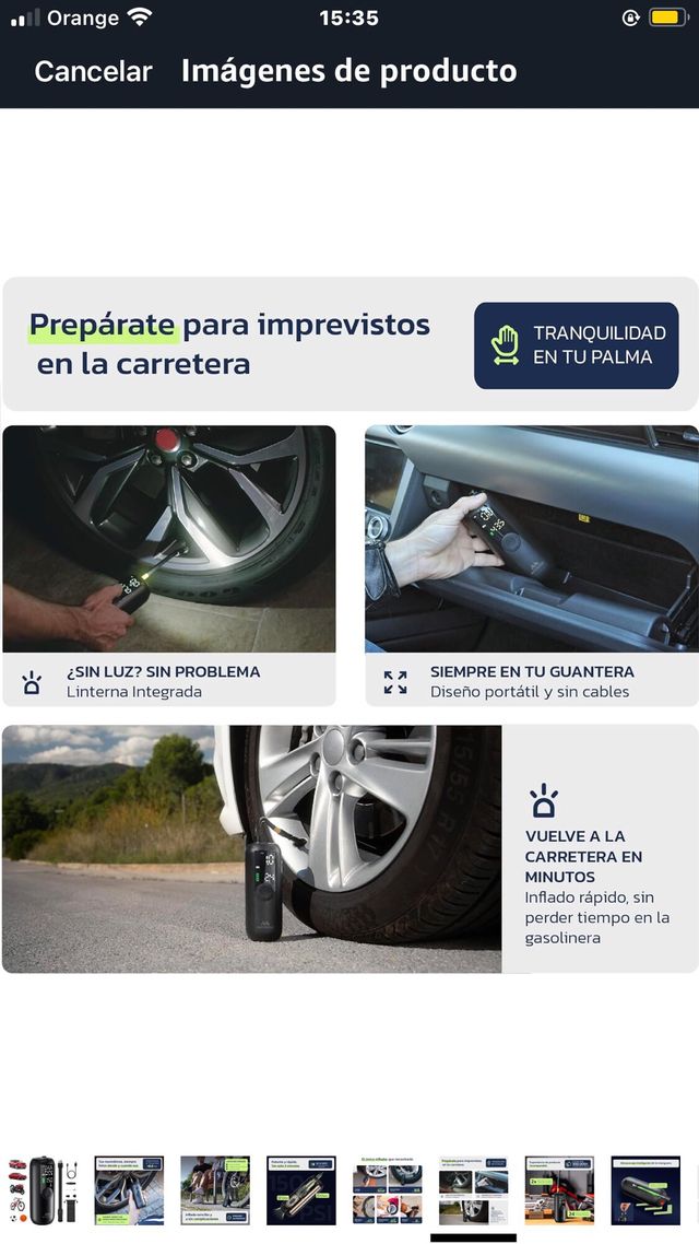 Inflador Portátil Woowind LP1 150PSI