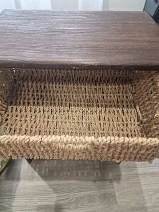 Cajonera mimbre 3 cajones