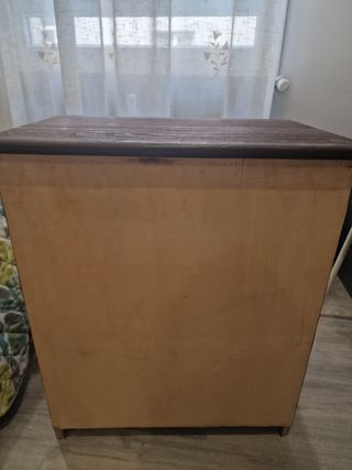 Cajonera mimbre 3 cajones
